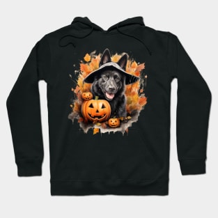 Halloween Norwegian Elkhound Hoodie